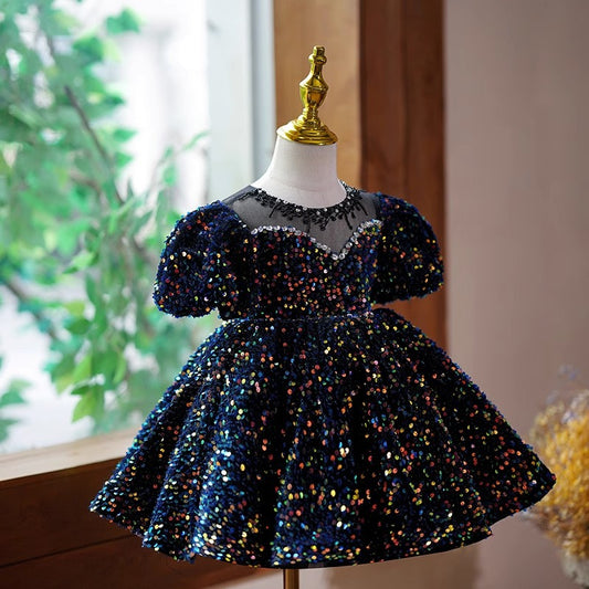 Sequin Children's Party Dress