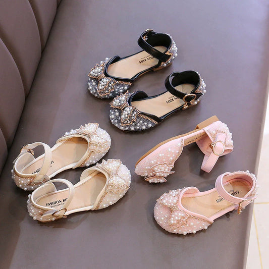 Fashion Pearls Children's Shoes