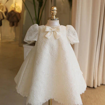Children's Floral Bow Dress